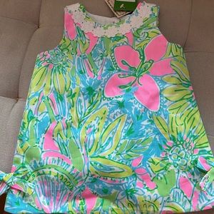 NWT Lilly Pulitzer baby shift Coconut Jungle 12-18 months Perfect 4 Easter